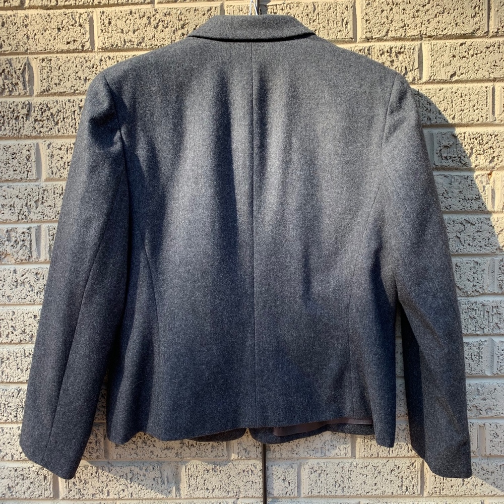 Pendleton Grey Wool Blazer - image 3